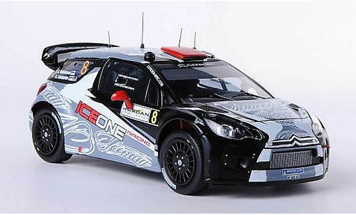 DS Automobiles DS3 WRC 2011 1/43 IXO No.8 Ice One Racing K.Raikkonen / K.Lindstrom Rally Jordanien modellini auto