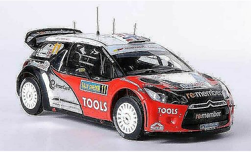 DS Automobiles DS3 WRC 2011 1/43 IXO No.11 Petter Solberg World Rally Team P.Solberg / C.Patterson Rally Svezia modellini auto