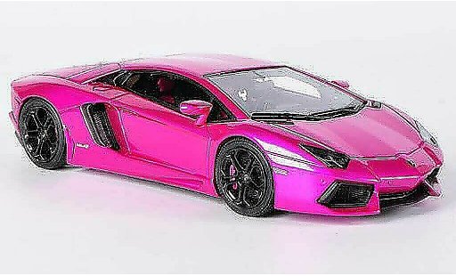 Lamborghini Aventador LP700-4 1/43 Look Smart rosa 2011 modellini auto