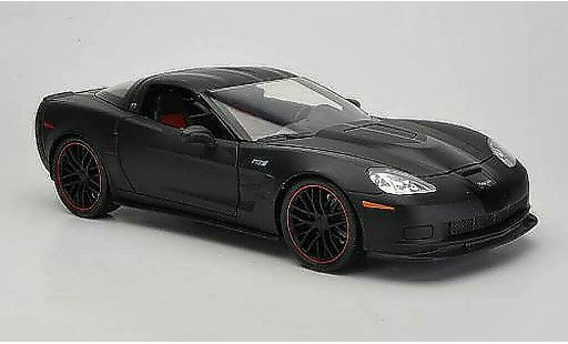 Chevrolet Corvette Coupe 1/18 Jada Toys C6 opaco nero/nero 2009 modellini auto