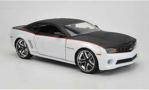 Chevrolet Camaro SS 1/18 Jada Toys bianco/opaco nero 2010 modellini auto