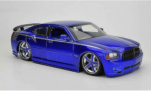 Dodge Charger 2006 1/18 Jada Toys SRT8 blu modellini auto