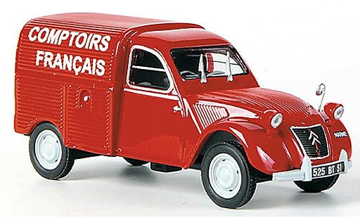 Citroen 2CV Fourgonnette 1/43 Eligor AZU Comptoirs Francais modellini auto