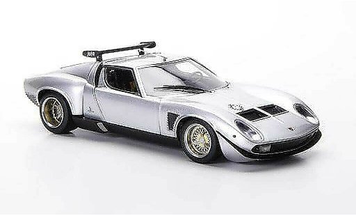 Lamborghini Miura Jota 1/43 FrontiArt SVR grigio 1972 modellini auto