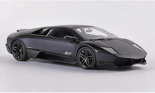 Lamborghini Murcielago LP670 1/43 Look Smart SV Fixed Wing nero modellini auto