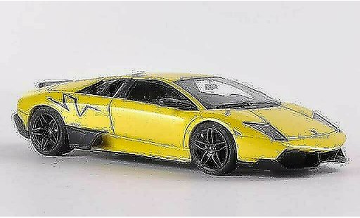 Lamborghini Murcielago LP670 1/43 Look Smart SV Fixed Wing giallo modellini auto