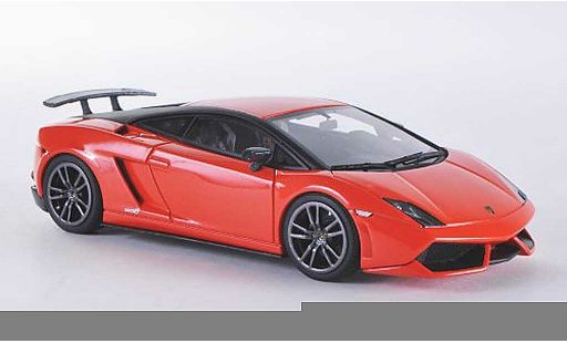 Lamborghini Gallardo LP570-4 1/43 Look Smart Superleggera Edizione Tecnica orange/opaconero modellini auto
