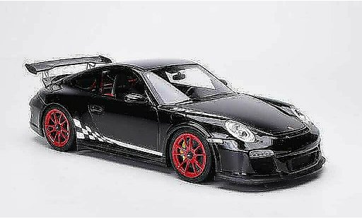 Porsche 911 GT3 RS 1/18 FrontiArt 2010 nero/bianco modellini auto