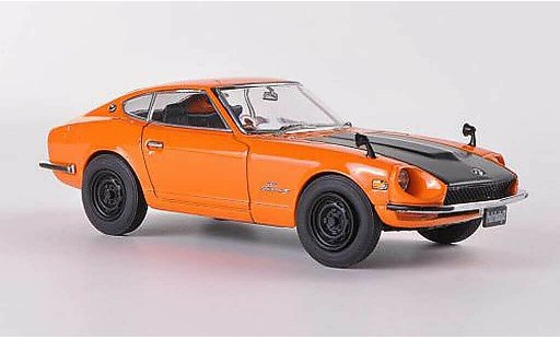 Nissan Fairlady Z Z432 1/43 Ebbro orange/opaconero RHD 1969 modellini auto