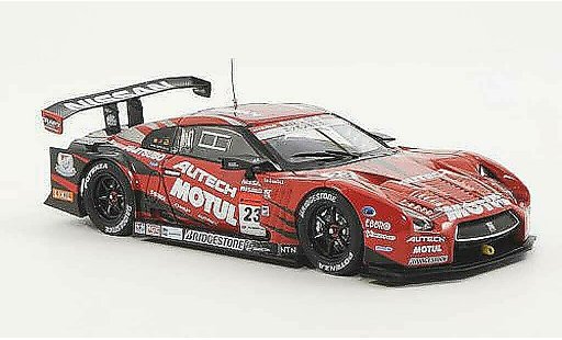 Nissan Skyline R35 1/43 Ebbro GT-R No.23 Motul Autech S.Motoyama / M.Krumm Low Down Force Super GT500 2012 modellini auto