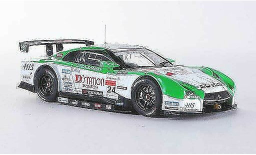 Nissan Skyline R35 1/43 Ebbro GT-R No.24 D station/Advan Low Down Force Super GT500 2012 modellini auto
