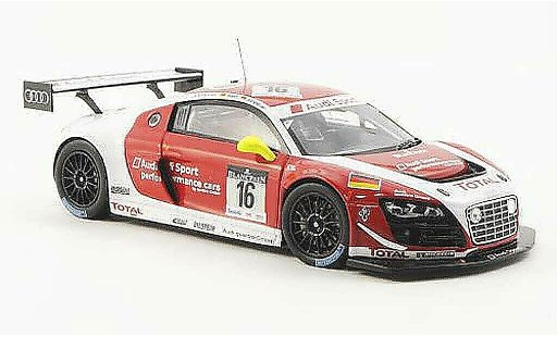 Audi R8 lms 1/43 Spark Ultra No.16 Sport A.Piccini/R.Rast/F.Stippler 24h Spa 2012 modellini auto