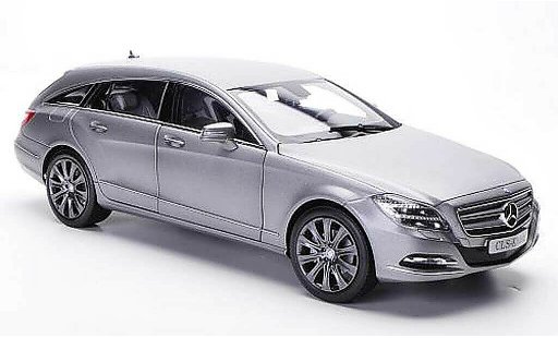 Mercedes Classe CLS Shooting Brake 1/18 Norev (X218) opaco grigio 2012 modellini auto