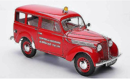Renault Juvaquatre Base 1/18 Solido Vigili del fuoco Vigili del fuoco (F) modellini auto