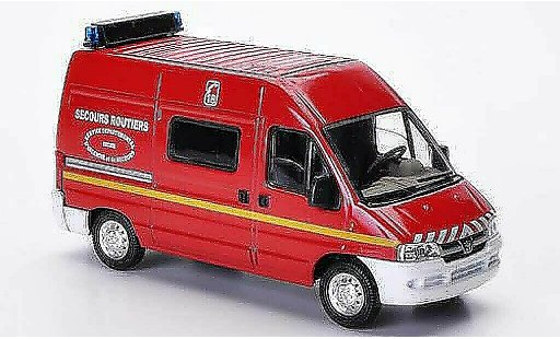Peugeot Boxer Base 1/43 Solido Secours Routiers - Indre (F) modellini auto