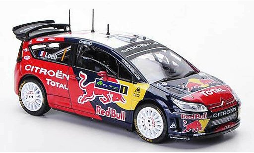 Citroen C4 WRC 2009 1/43 Solido No.1 Red Bull S.Loeb / D.Elena Rally Irland modellini auto