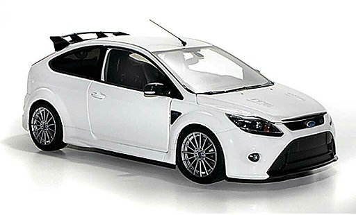 Ford Focus RS 1/18 Minichamps MkII bianco 2010 modellini auto