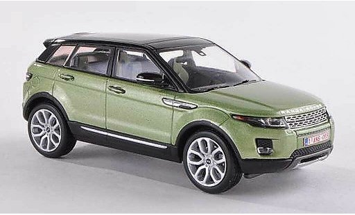 Range Rover Evoque 5 Portes 1/43 IXO -vert/nero 5- 2011 modellini auto