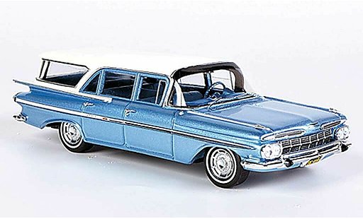 Chevrolet Impala Station Wagon 1/43 Spark 1959 grigioblu/bianco Sondermodell MCW L.E. 300 1959 modellini auto