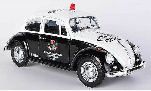 Volkswagen Kafer Base 1/18 Greenlight Policia Civil - Sao Paulo Polizia (BRA) 1967 modellini auto