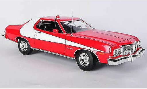 Ford Gran Torino Starsky and Hutch 1/18 Greenlight rosso/bianco & 1974 modellini auto