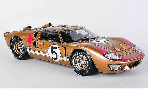 Ford GT40 Mk II 1/18 Shelby Collectibles GT 40 MkII No.5 Team Holman/Moody R.Bucknum / D.Hutcherson 1966 modellini auto