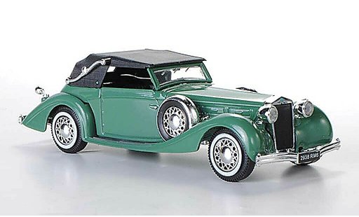 Delage D8-120 Cabriolet 1/43 Solido Cabrio verde 1939 modellini auto