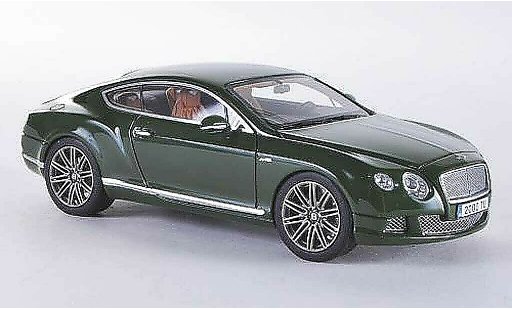Bentley Continental GT Speed 1/43 Look Smart verde modellini auto