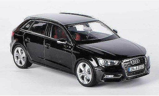 Audi A3 sportback 1/43 Schuco nero 2012 modellini auto