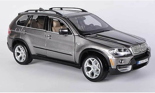 Bmw X5 E53 1/18 Burago grigio (1:19) modellini auto
