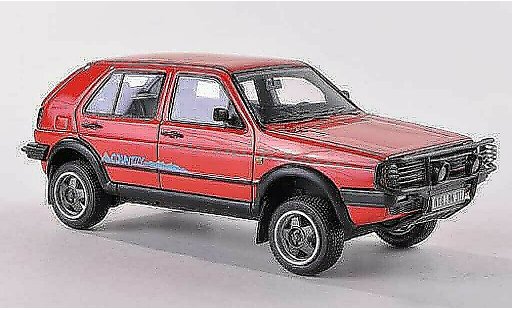Volkswagen Golf Country 1/43 Neo rosso 1990 modellini auto