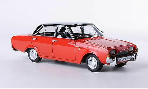Ford Taunus 17M P3 1/43 Neo 4-turig rosso/nero limitata Auflage 300 pezzo modellini auto