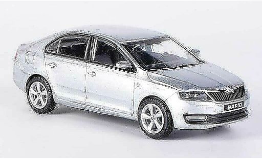 Skoda Rapid Base 1/43 Abrex grigiogrigio 2012 modellini auto