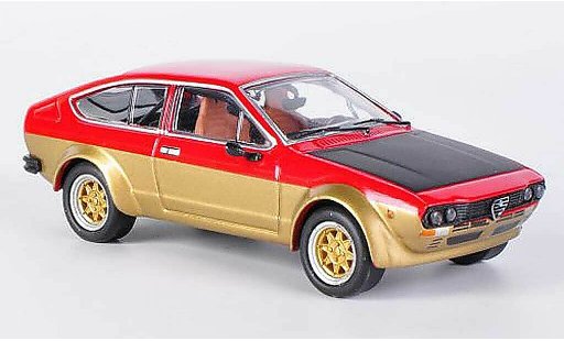 Alfa Romeo Alfetta gtv 2.0 1/43 M4 V Alfetta 2000 rosso/gold/opaconero 1976 modellini auto