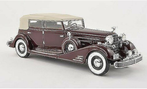 Cadillac Fleetwood Phaeton 1/43 Neo Allweather nero-rosso/nero-beige 1933 modellini auto