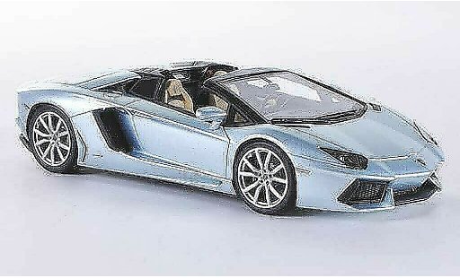 Lamborghini Aventador Roadster 1/43 Look Smart LP700-4 grigioblu modellini auto