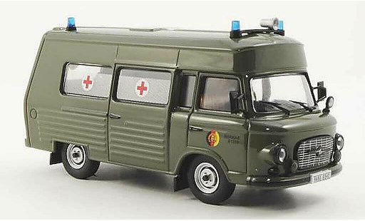 Barkas B 1000 armee 1/43 IST Models SMH-3 NVA 1985 modellini auto