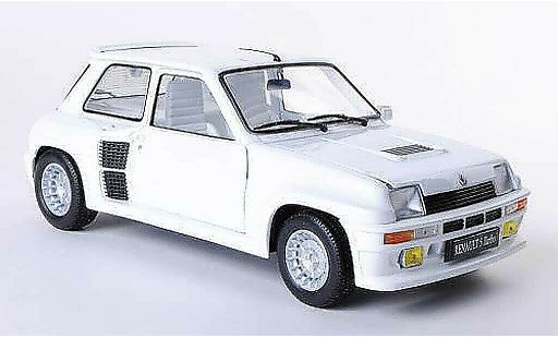 Renault 5 Turbo 1/18 Universal Hobbies bianco modellini auto