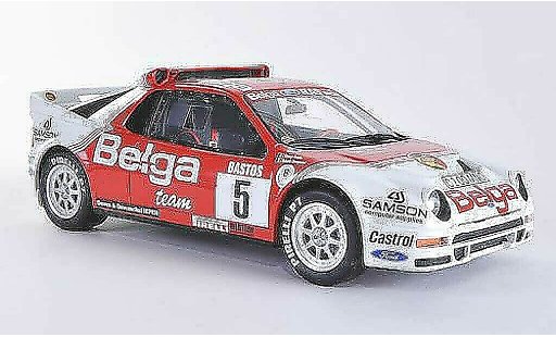 Ford RS 200 Rally 1/18 Ottomobile No.5 Belga - RAS Sport R.Droogmans / R.Joosten Ypern 1986 modellini auto