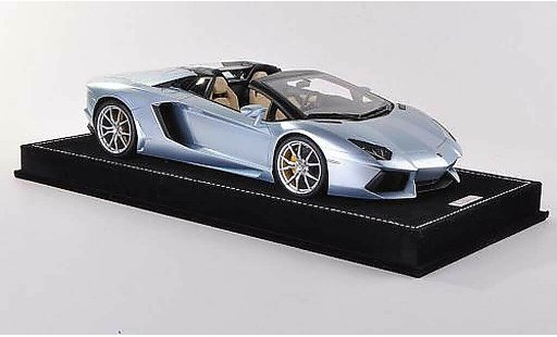 Lamborghini Aventador LP700-4 1/18 MR Collection Roadster grigioblu modellini auto
