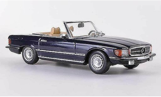 Mercedes 350 Base 1/43 Minichamps (R107) blu 1971 modellini auto