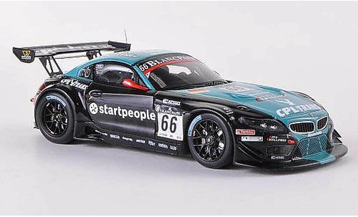 Bmw Z4 course 1/43 Spark E89 No.66 City Challenge 24h Spa 2012 G.Franchi/F.Kechele/M.Lauda modellini auto