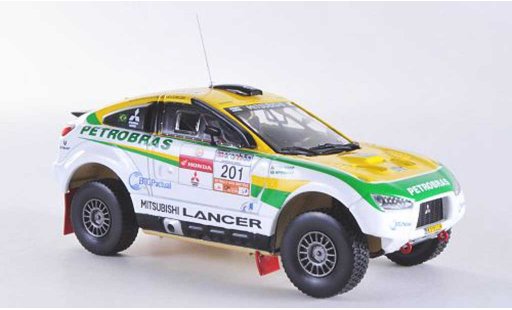 Mitsubishi Racing Lancer Base 1/43 Vitesse No.201 G.Spinelli / H.Youssef Rally dos Sertoes 2012 modellini auto