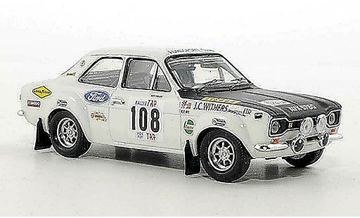 Ford Escort MK1 1/43 Trofeu 1600 TC No.108 R.Fiddler / B.Hughes Rally Portugal 1970 modellini auto