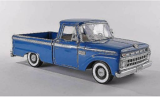 Ford F-100 Pickup 1/18 Sun Star 00 Douane Cab blu 1965 modellini auto