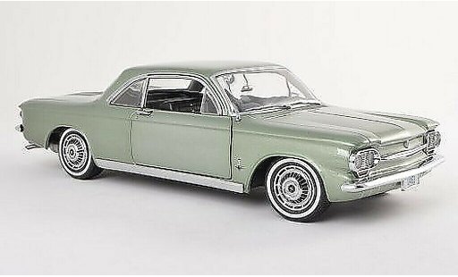 Chevrolet Corvair Coupe 1/18 Sun Star grigio-vert 1963 modellini auto