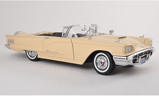 Ford Thunderbird Squarebird 1/18 Sun Star Convertibile beige modellini auto