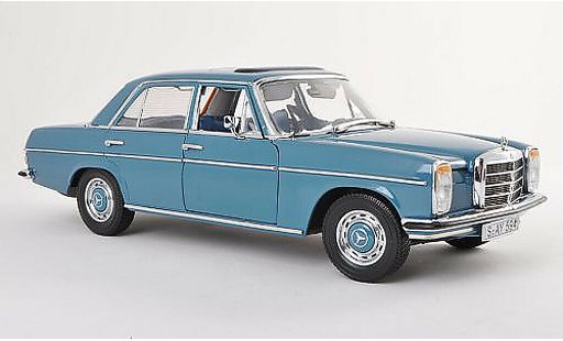 Mercedes 220 Base 1/18 Sun Star (W115) blu Strich 8 1968 modellini auto