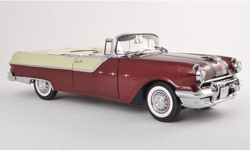Pontiac Star Chief Convertible 1/18 Sun Star Convertibile bianco/nero-brun 1955 modellini auto
