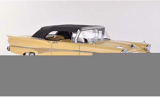 Ford Fairlane 500 Convertible 1/18 Sun Star Convertibile giallo capote chiuso modellini auto